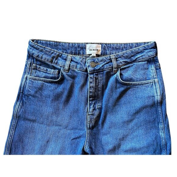 SEZANE, Women's Jeans, L'ICONIQUE DROIT DENIM, Blue, Size FR 40, US 8, NWT - Picture 3 of 11